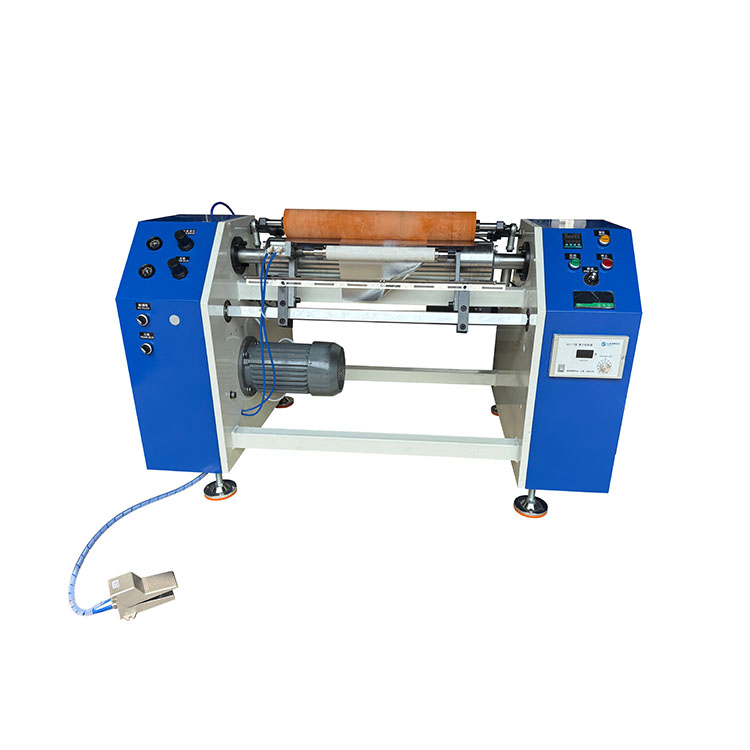 Single Shaft Aluminium Foil Rewinder